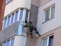 Наружное утепление балкона в Минске