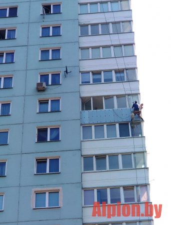 Утепление балкона по ул. Героев 120 дивизии, г. Минск, 2019г. -1